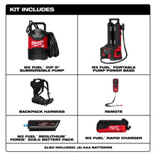Load image into Gallery viewer, Milwaukee MX FUEL™ 1HP 2" Submersible Pump Kit - MXF211-1XC — additional product view 2