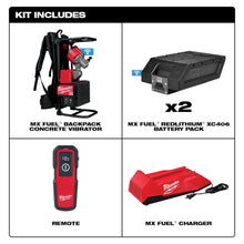 Load image into Gallery viewer, Milwaukee MX FUEL™ Backpack Concrete Vibrator Kit - MXF371-2XC — additional product view 2