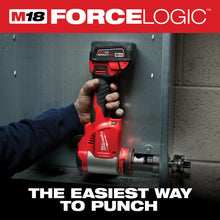 Load image into Gallery viewer, Milwaukee M18 FORCE LOGIC 10 Ton Knockout Tool 1/2" to 4" with Punches and Dies - 2676-04 - additional product detail 1