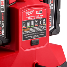 Load image into Gallery viewer, Milwaukee M18 PACKOUT 48-59-1809 charger included in 48-59-1865POC kit - additional product detail 2