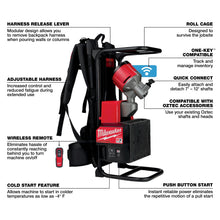 Load image into Gallery viewer, Milwaukee MX FUEL™ Backpack Concrete Vibrator Kit - MXF371-2XC - additional product detail 1