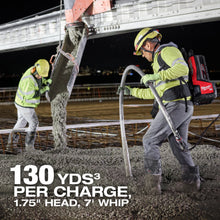 Load image into Gallery viewer, Milwaukee MX FUEL™ Backpack High Cycle Concrete Vibrator Kit w/ 7' Whip / 1.75" Head - MXF372-2XCB - additional product detail 2