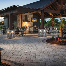 Load image into Gallery viewer, MODERN Hardscape Light LED w/replcbl lamp, 12V 1W, 78LM, 12LEDs, 4000k, w/silicone wire nuts