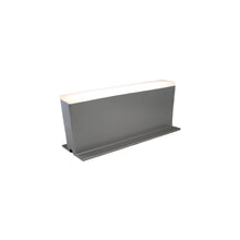 Load image into Gallery viewer, MODERN Paver Light, Integrated LED 4000k, Flat Gray Aluminum, w/silicone wire nuts 6", 8" or 9"