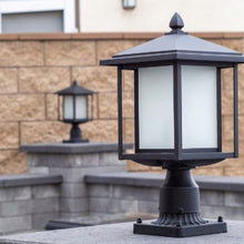 Load image into Gallery viewer, Pier Light - Modern, 12V 2W G4 LED 360° beam 2700k, w/silicone wire nuts, mounting base, drill template, anchor kit and masonry drill bit