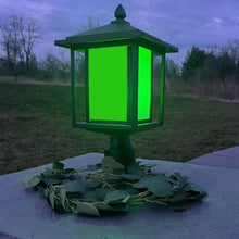 Load image into Gallery viewer, Pier Light - Modern, 12V 2W G4 LED 360° beam 2700k, w/silicone wire nuts, mounting base, drill template, anchor kit and masonry drill bit