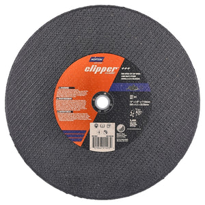 Norton Clipper Abrasive Cut-Off Wheel 16" x 1/8" x 1"/20mm 400 x 4 x 25/20mm, Aluminum Oxide