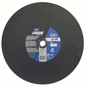 Norton Clipper Abrasive Cut-Off Wheel 16" x 1/8" x 1"/20mm 400 x 4 x 25/20mm, Aluminum Oxide