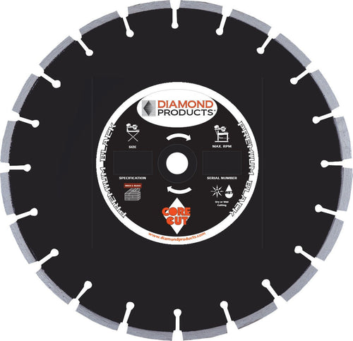 Premium Black Segmented Masonry Diamond Blades