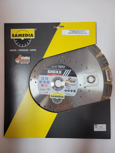 Samedia: SHOXX TX13 - Tri-Cut Diamond Blade New