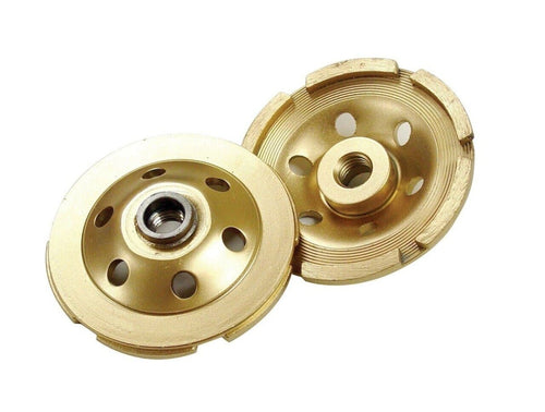 Single Row Standard Gold Segmented Cup Wheel Grinder