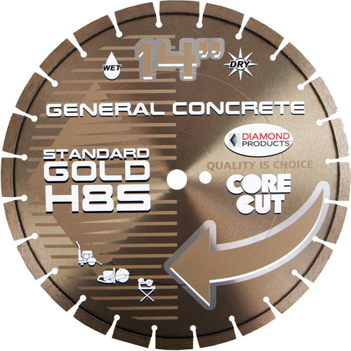 Standard Gold High Speed Diamond Blades