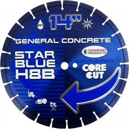 Star Blue High Speed Diamond Blades -H8B