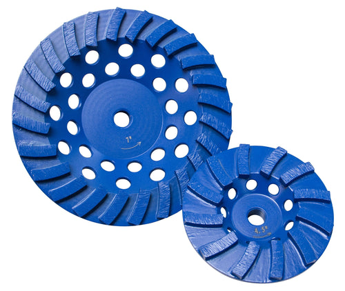 Star Blue Spiral Turbo Cup Grinders
