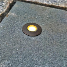 Load image into Gallery viewer, Dot Light 1.5" Outside Dia, 12V .2W, 10LM, 2700k