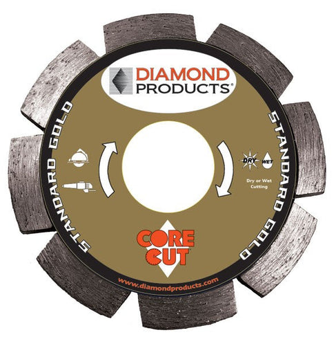 Standard Gold Segmented Tuck Point Diamond Blades