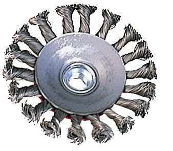 Tyrolit Premium Twist Knot Wire Wheels For Steel Or Stainless Steel