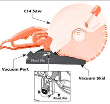 Load image into Gallery viewer, C14 Electric Hand Held Wet Concrete Saw