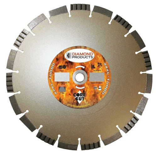 XXL-Turbo Specialty Turbo Diamond Blade