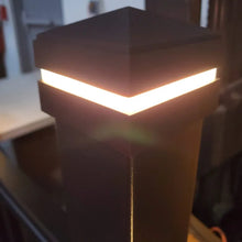 Load image into Gallery viewer, 3.0" LED Aluminum Post Cap Light 2700k