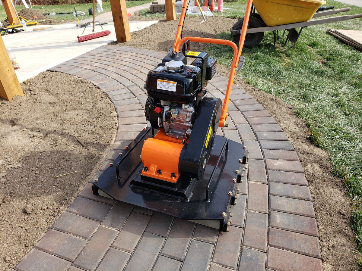 Compactor Stop Rails EZG Roller Compactor EVPC120 | Roller Compactors | Blades Direct