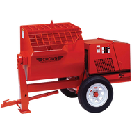 Crown: Hydraulic H12S Series - 12 Cubic Feet, Steel Drum, Highway Towable, Torsion Axle, Hydraulic Drive/Dump