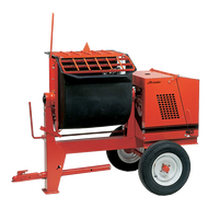 Crown: 6PR Series - 6 Cubic Feet, Poly Drum, Highway Towable