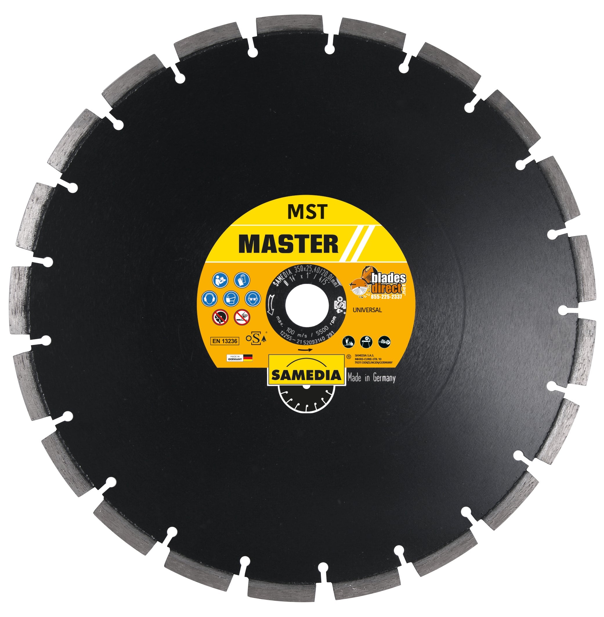 Samedia Master MST Concrete Diamond Blade Master Blade | Blades Direct