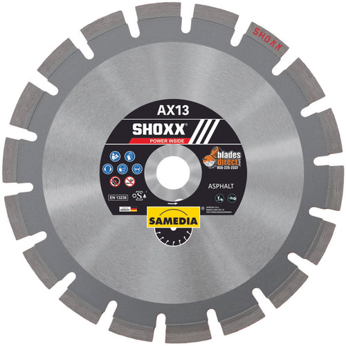 Samedia SHOXX AX13 - Asphalt Diamond Blade