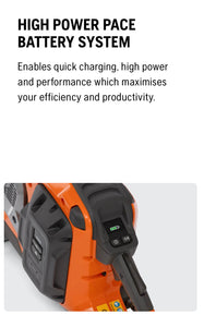High Power Pace Battery System For Husqvarna Saw