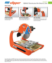 Load image into Gallery viewer, Norton Clipper 14&quot; Masonry Saw
