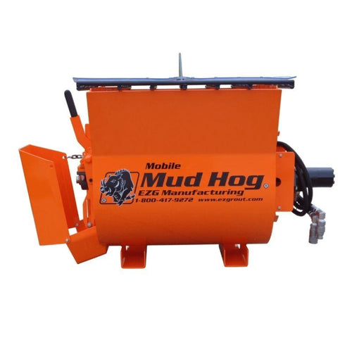 Mini skid steer concrete mixer from ezg manufacturing