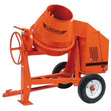 Load image into Gallery viewer, Crown: C6 Series - 6 Cubic Feet, Steel Drum, Highway Towable Concrete Mixer